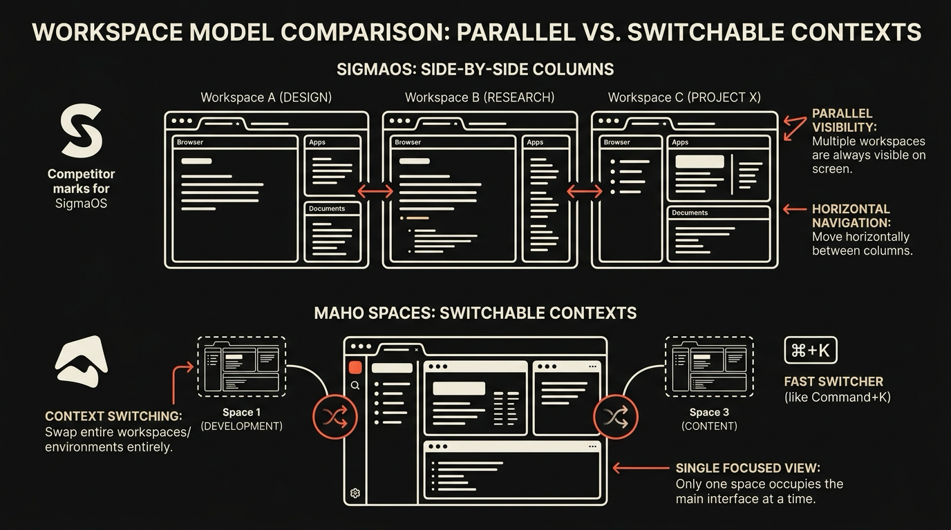 Spaces with scoped permissions