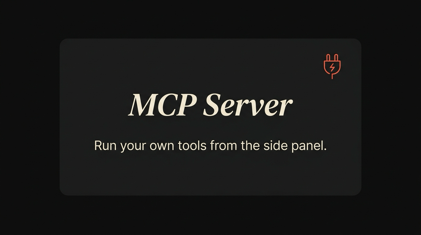 A custom MCP server registered in Maho